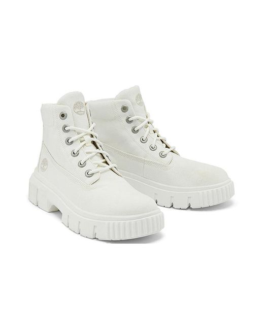 Timberland White (Wmns) Greyfield Canvas Boot