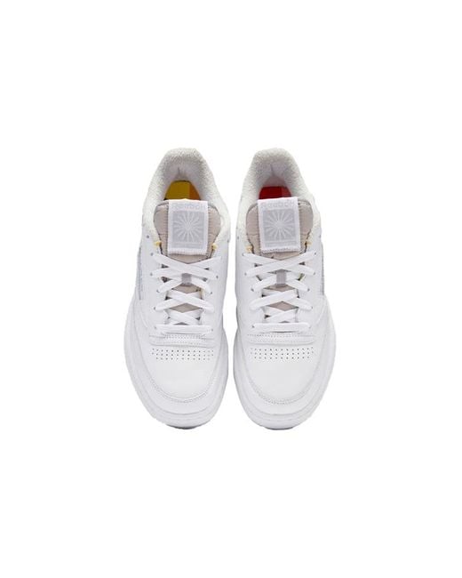 Reebok White Eames Office X Club C 85 'Monotone Pack