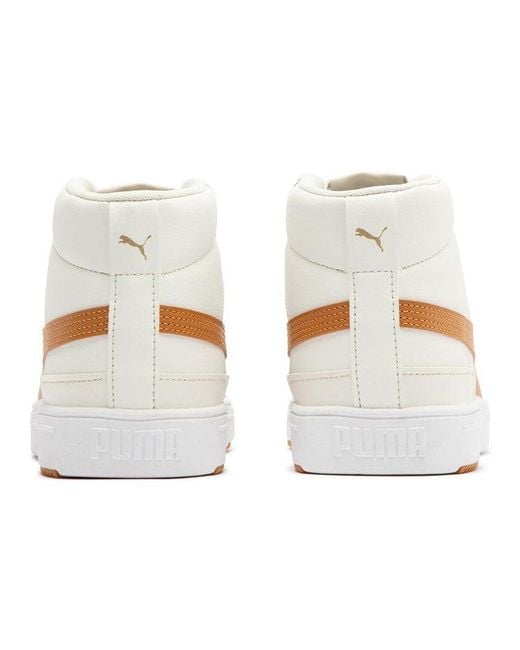 PUMA White Serve Pro Lite Mid for men