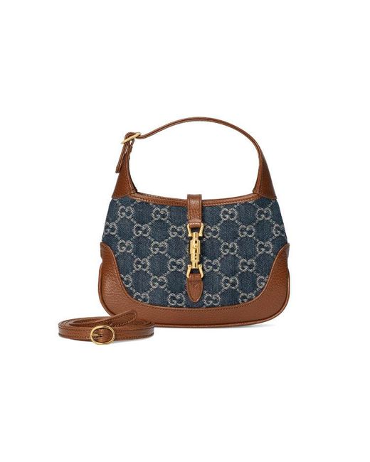 Gucci Blue (Wmns) Jackie 1961 Series Minidenimsingle Shoulder Bag Color Combination