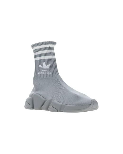 Balenciaga Gray (Wmns) X Adidas Originals Speed 1.0 Sneakers