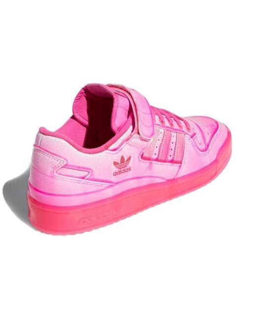 Adidas Pink Jeremy Scott X Forum Low 'Dipped for men