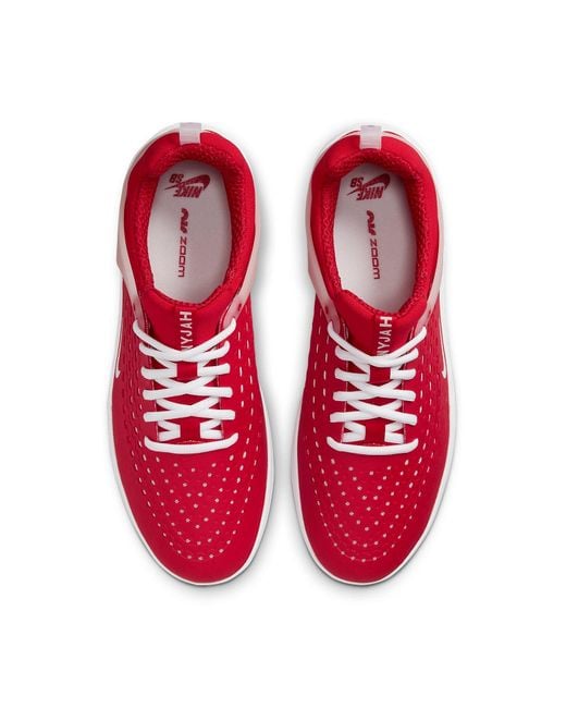 Nike Red Zoom Nyjah 3 Sb 'University' for men