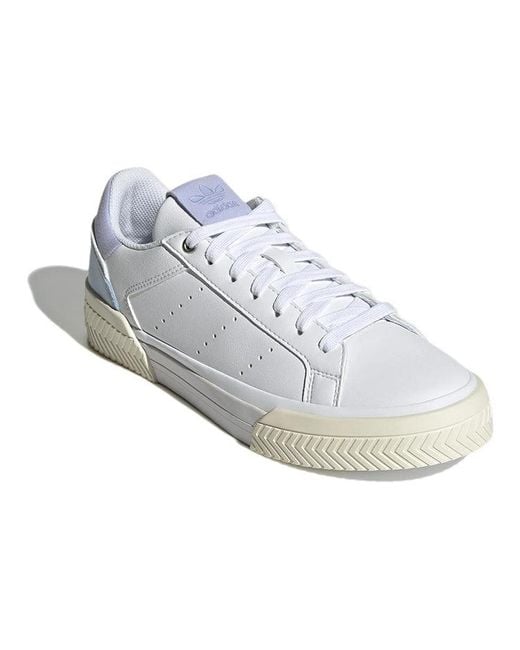 Adidas White (Wmns) Originals Court Tourino