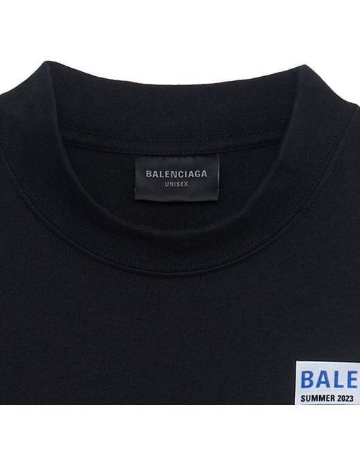 Balenciaga Fridge Stamp T-Shirt in Black for Men | Lyst UK