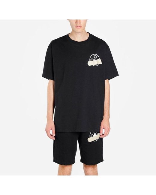Off-White c/o Virgil Abloh Black Bronzing Arrow Printing