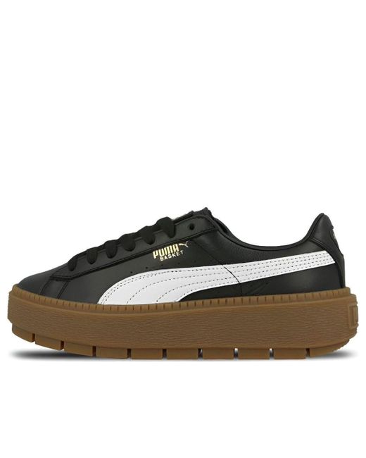PUMA Black (Wmns) Platform Trace L Gum'