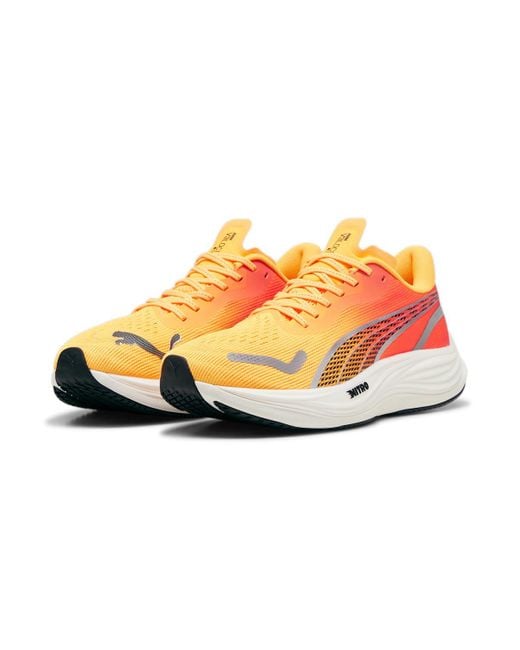 PUMA White Velocity Nitro 3 'Sun Stream Sunset Glow' for men