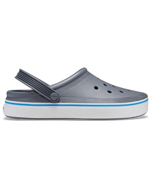 CROCSTM Blue Off Court Clog 'Charcoal'
