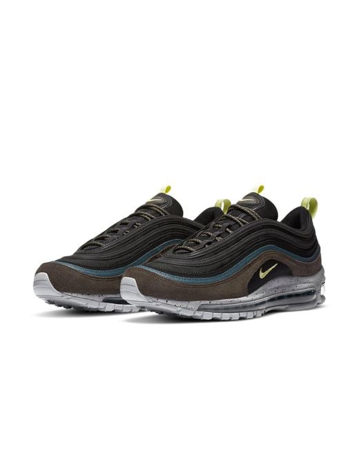 Nike Black Air Max 97 'Newsprint' for men