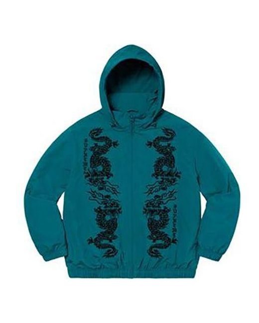 Supreme Green Dragon Track Jacket for men
