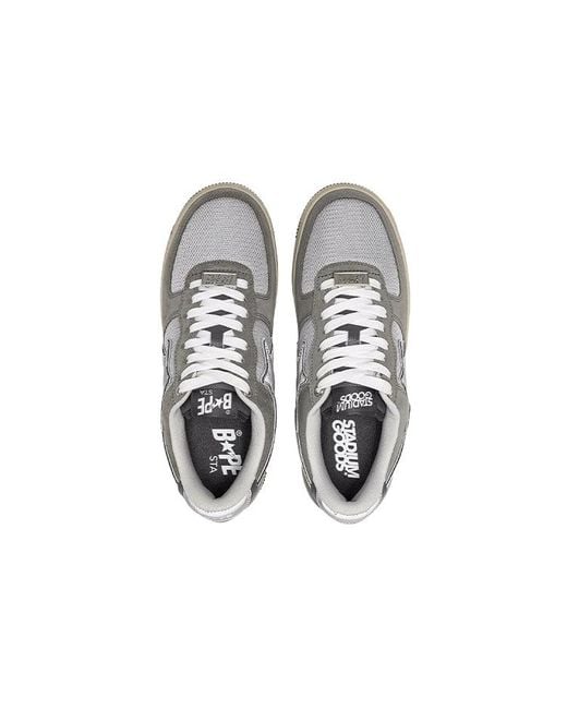A Bathing Ape Gray Bape Sta 'Stadium Goods'