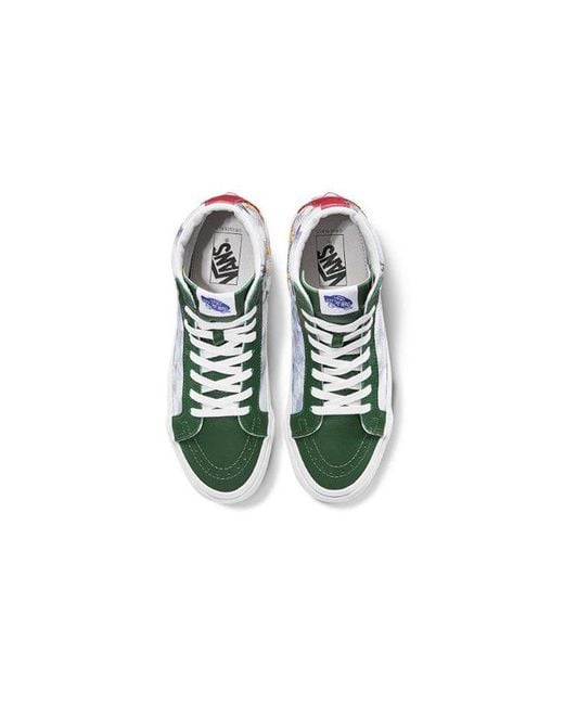 Vans Green Frida Kahlo X Og Sk8-Hi Lx 'Las Dos Fridas' for men