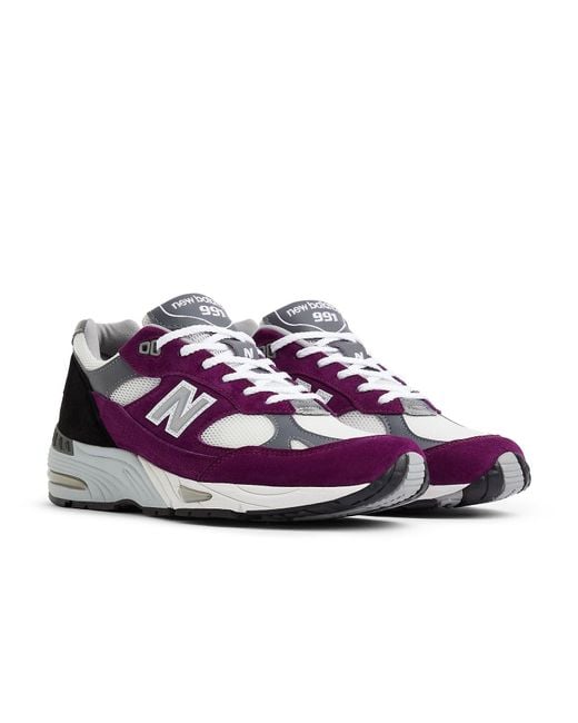 New Balance Purple 991 Made for men