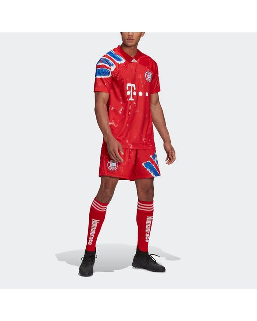 Adidas Red X Human Race Fc Bayern Munich Jersey 'Fcb True' for men