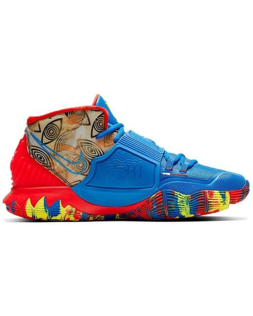 Nike Blue Kyrie 6 Preheat 'Guangzhou' for men