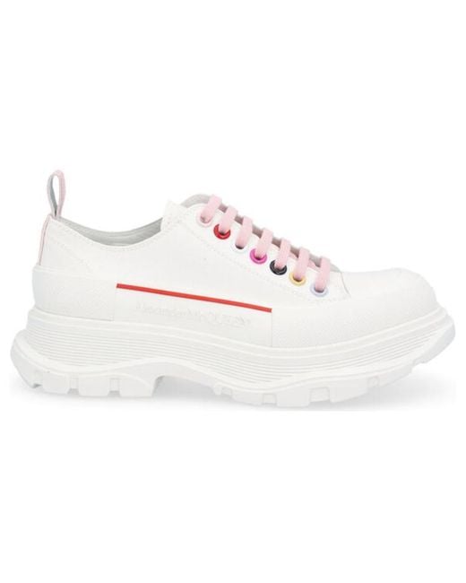 McQueen White (Wmns) Tread Slick Low Lace Up