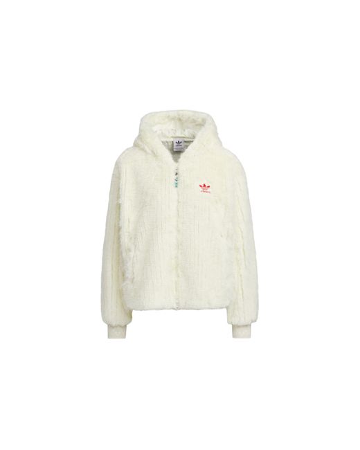 Adidas White (Wmns) Originals X Feifei Ruan Cny Fur Jackets Asia Sizing