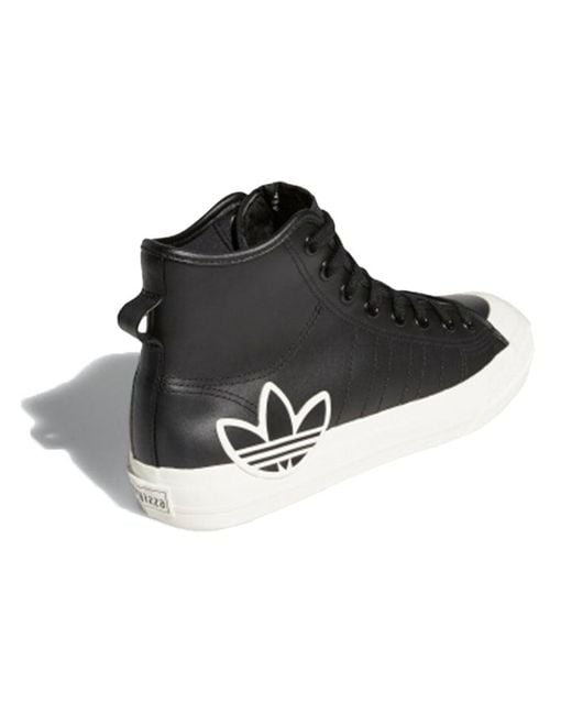 Adidas Black Nizza Hi Rf for men