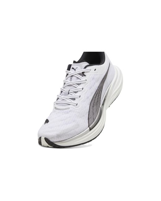 PUMA White Deviate Nitro 2 Running Shoes for men