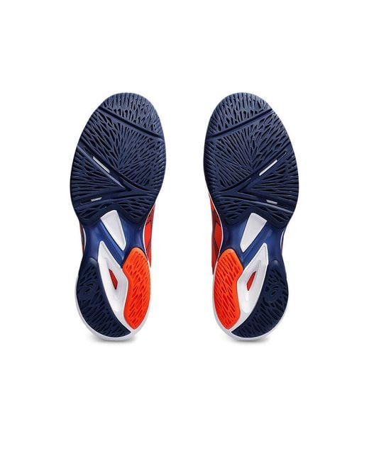 Asics Red Solution Speed Ff 3 Clay Shoes for men