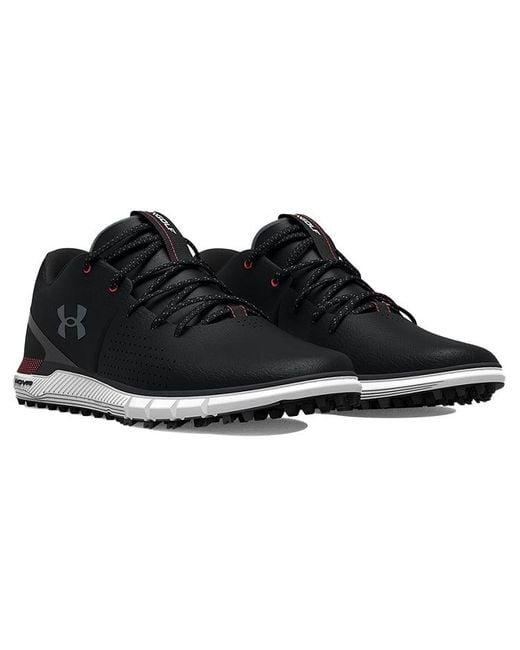 Under Armour Black Hovr Fade 2 Spikeless E Wide for men