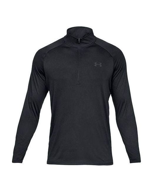 Under Armour Blue Tech 2.0 1/2 Zip Training Sweatshirt for men