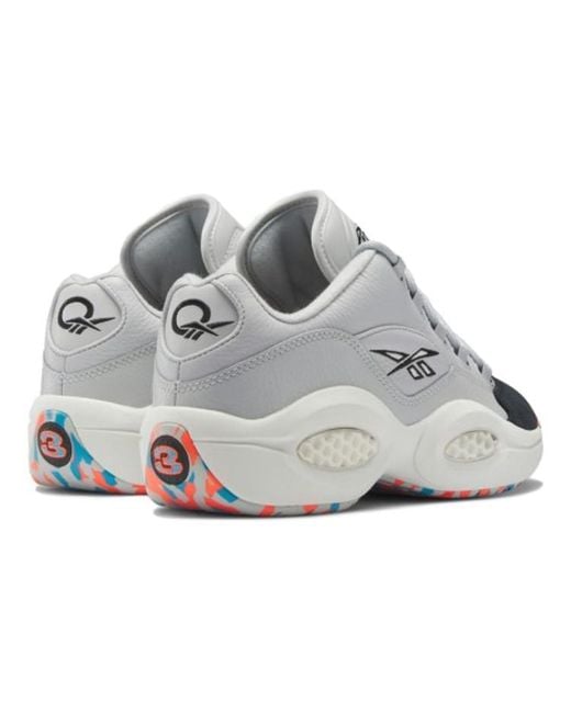 Reebok White Question Low 'Rec Center' for men