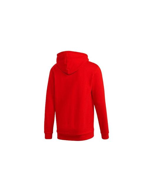 Adidas Red Originals Trefoil Logo Printing Loose Sports for men