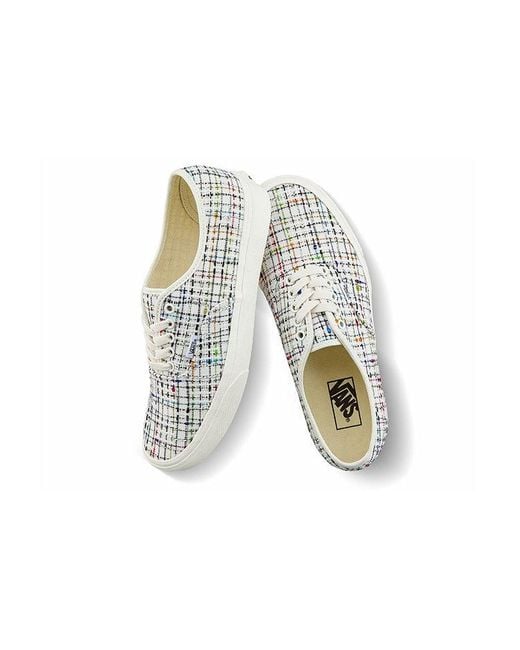 Vans White Authentic Sport Shoes Multi-Color for men