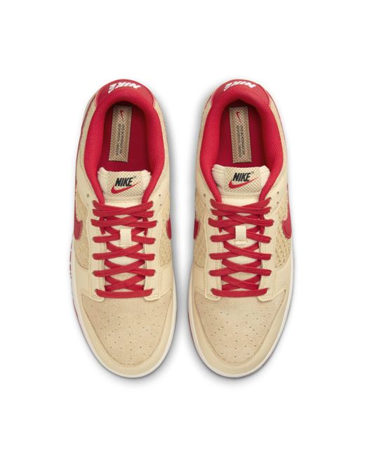 Nike Red Dunk Low 'Strawberry Waffle' for men