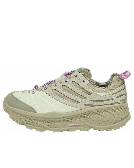 Hoka One One White Stinson Evo Og Tp 'Sea Moss Luna Moth' for men