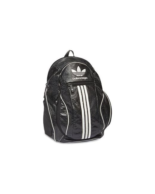 Balenciaga Black X Adidas Large Backpack for men