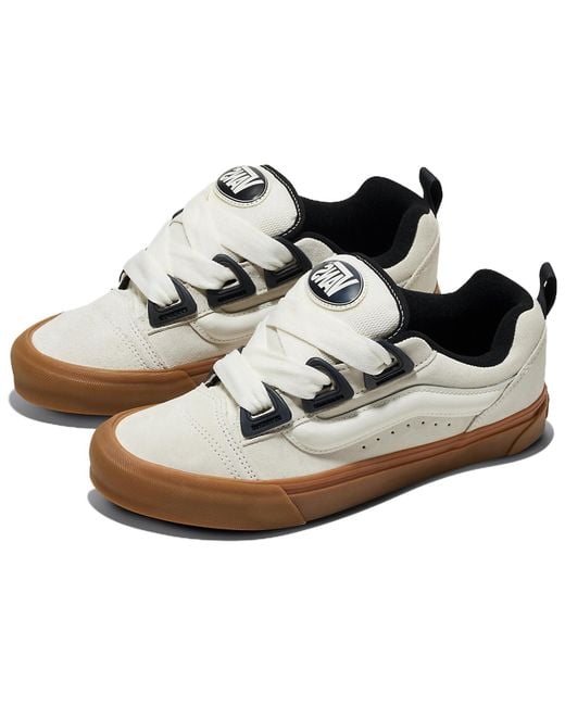 Vans Brown Knu-Skool Dr 'Marshmallow Classic Gum' for men