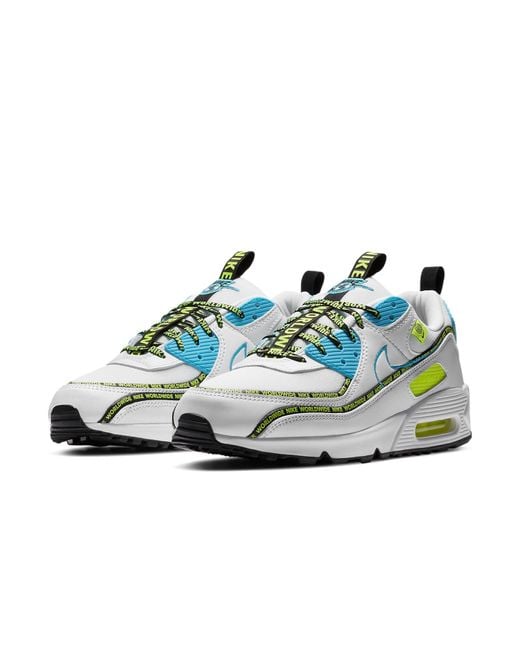 Nike Blue Air Max 90 Se 'Worldwide Pack for men