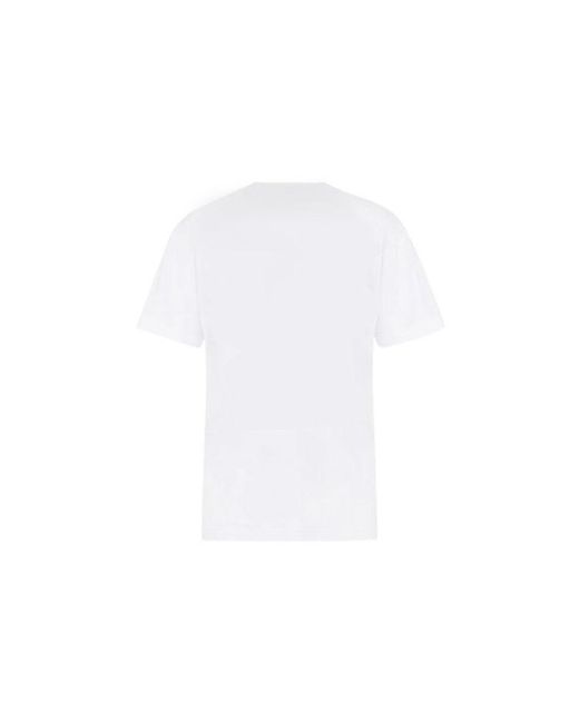 Dior Blue X Sorayama Crossover Sakura Dragon Printing Short Sleeve for men