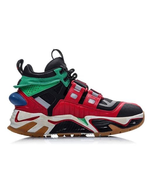 Li-ning Red Silvery Hi X New York Fashion Week for men