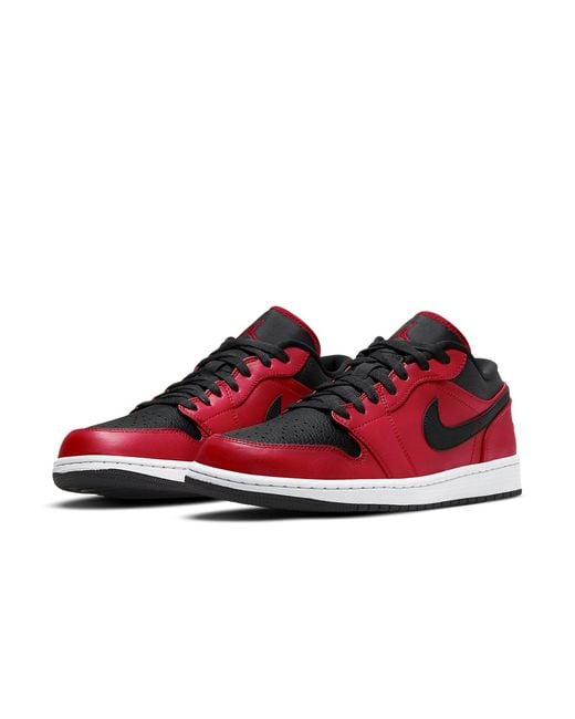 Nike 1 Low 'Reverse Bred Pebbled Swoosh' for men
