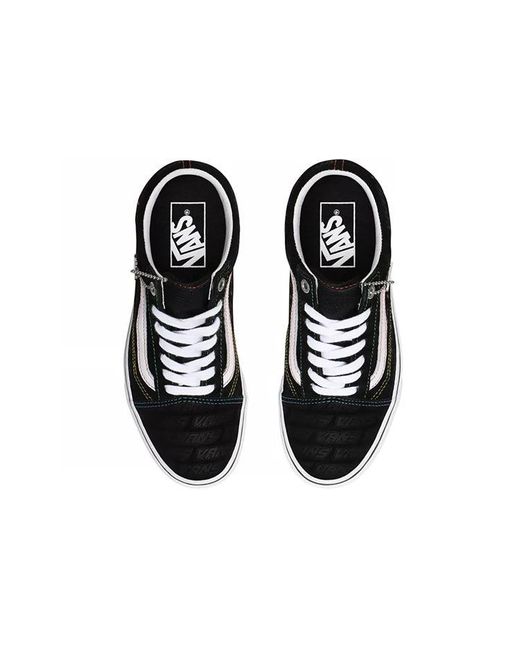 Vans Black Emboss Old Skool Shoes for men