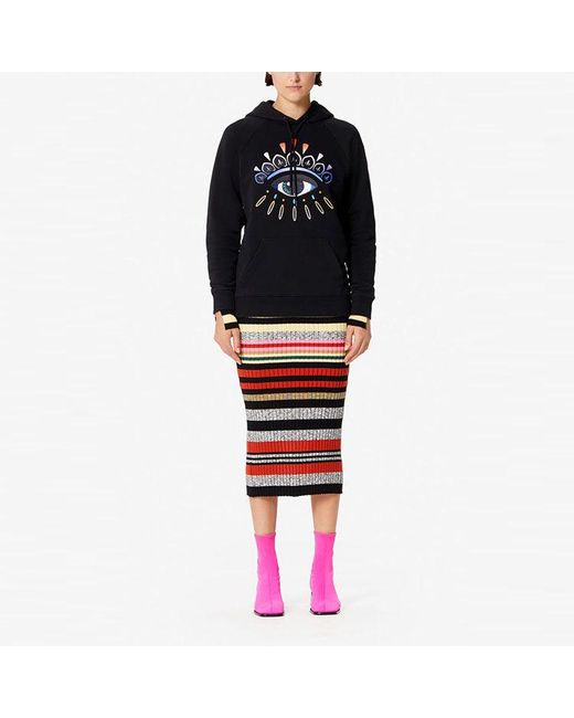 KENZO Blue (Wmns) Eye Pattern Hoodie