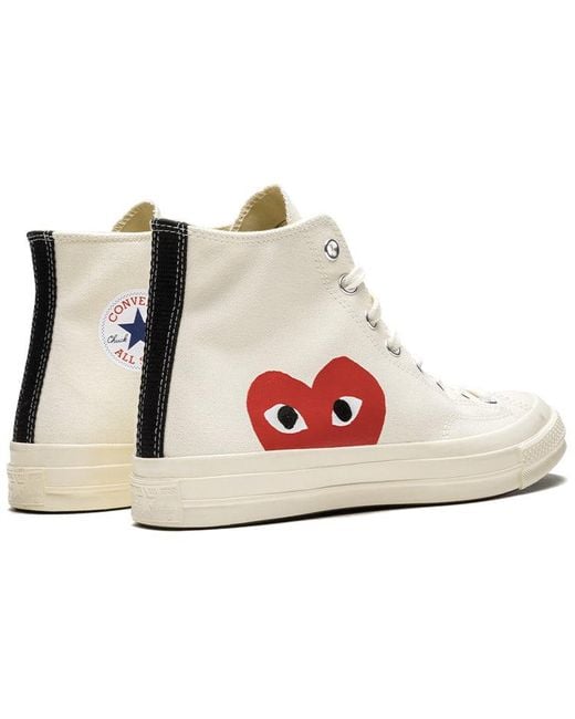 Converse White X Comme Des Garcons Chuck 70 Hi 'Milk' for men