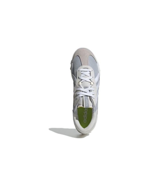 Adidas White Neo Futro Mixr 'Bluegray Light' for men