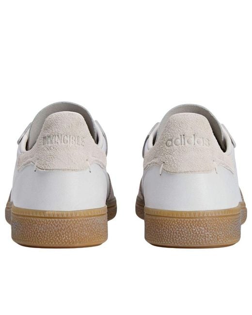 Adidas White Handball Spezial Invincible 'Crystal' for men