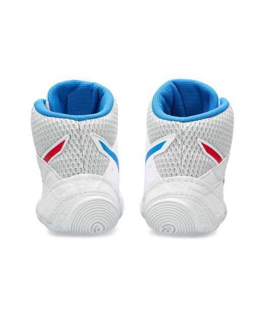 Asics Blue Snapdown 3 Wrestling Shoes for men