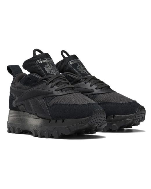 Reebok Black (Wmns) Classic Leather V2 X Cardi B 'Core'