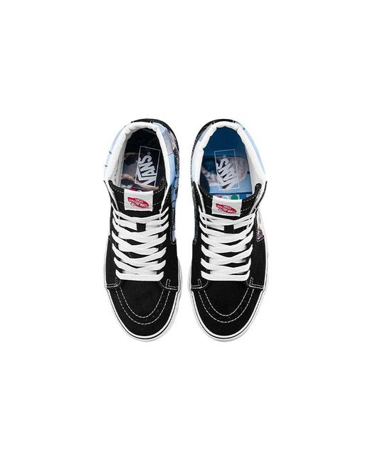 Vans Blue Moca X Frances Stark X Sk8-Hi 'Poets On The Pyre Iii, 2015'