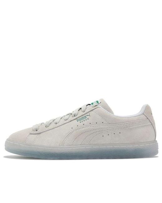 PUMA White Suede Translucent for men
