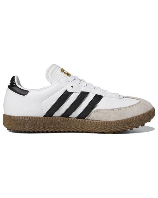 Adidas White Samba Og Spikeless Golf Le Gum' for men