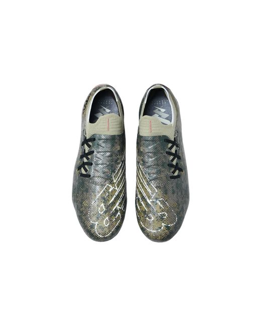 New Balance Gray X Stone Island X Raheem Sterling Furon V7 Pro Fg 'Camo' for men