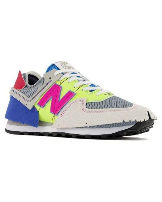 New Balance Blue Jaden Smith X 574 'Surplus Materials' for men